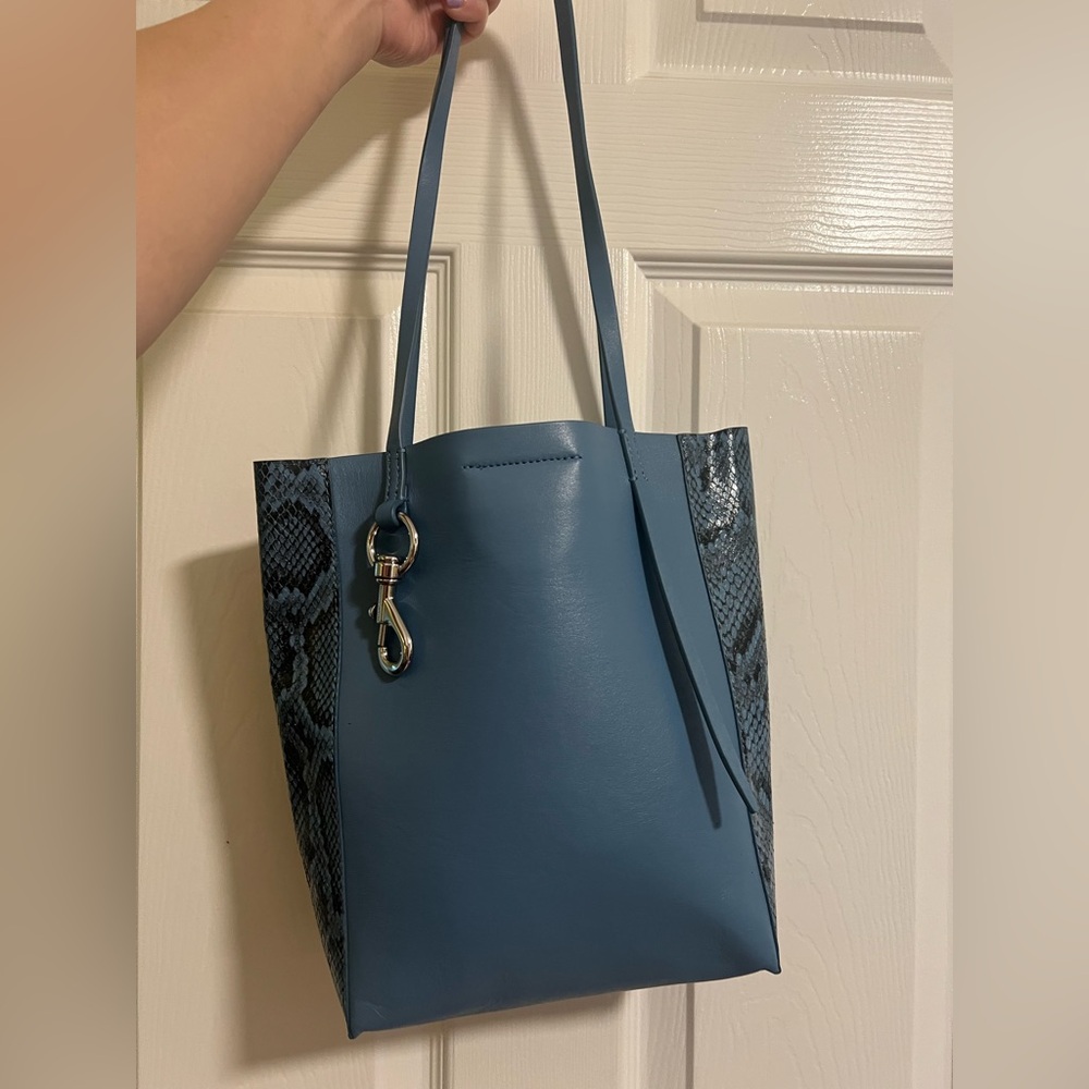 Rebecca Minkoff Cement Blue tote
